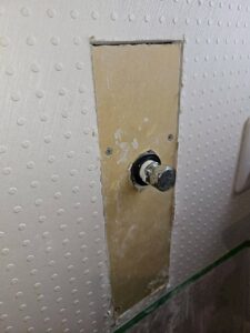 洗濯埋め込み水栓シンプレットの高さあげ