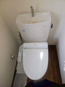 トイレ交換工事後